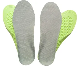 2 Pairs Honeycomb Elastic Shock Absorbing Shoe Insoles Breathable Sneaker Inserts Sports Shoe Insole Replacement Insoles for Men Women Kids (kids5-7.5 / women7-8.5)