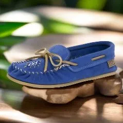 20 % Off Ladies Moccasins - Size 10 Only Laurentian Chief Royal Blue