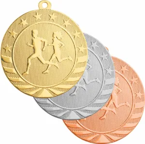 2.75" Starbrite Cross Country Medallion
