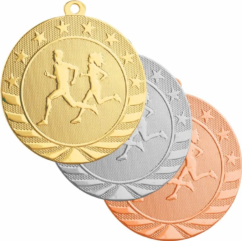 2.75" Starbrite Cross Country Medallion