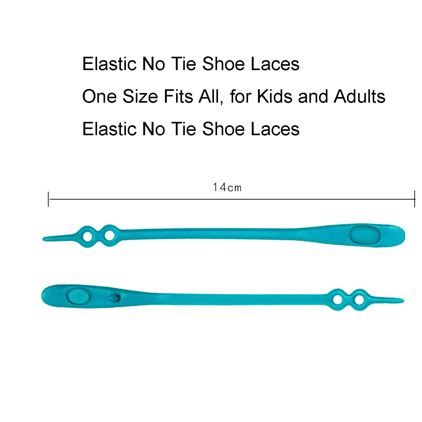 2Pair Elastic No Tie Shoelaces,Sneakers,One Size Fits All Adult Kids Shoes Black grey 2pairs