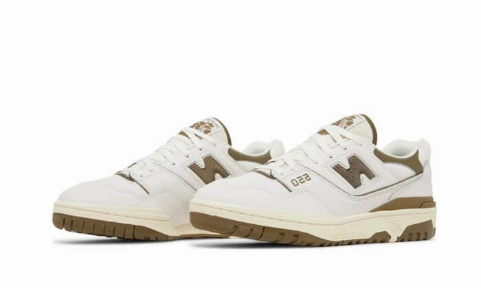 550 Aim Leon Dore Olive Comfortable Bottom Synthetic Leather Panels