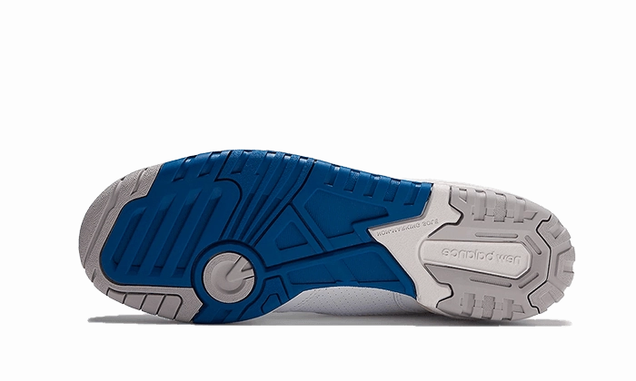 550 White Blue Groove Stylish