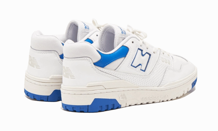 550 White Cobalt Blue Comfort Runner Neutral Stride