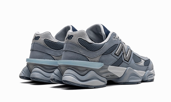 New Balance 9060 Arctic Grey Textured Grip Surface Orthotic friendly