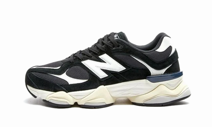 New Balance 9060 Black White Tough Rubber Stable Frame