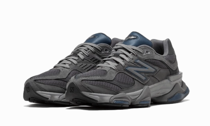 New Balance 9060 Grey Blue Walk Flex Rubber Traction Pods