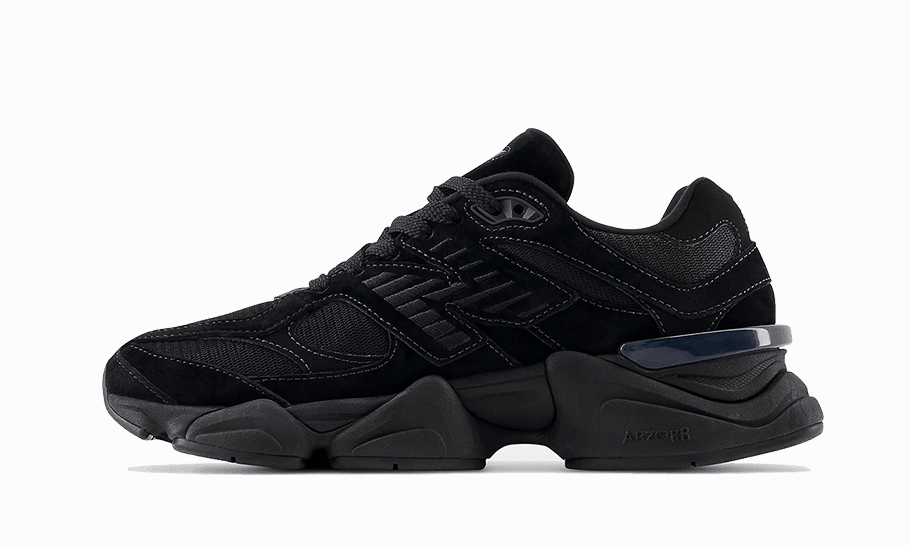 9060 Triple Black Cushioned traction Durable ease