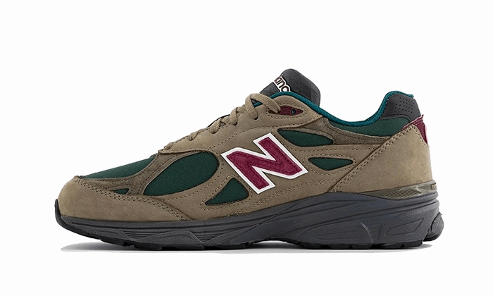 Speed Ready New Balance 990 V3 Made in USA Green Olive