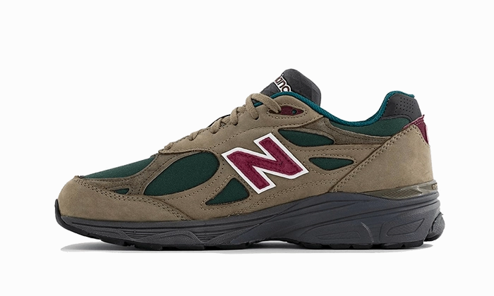 New Balance 990 V3 Made in USA Green Olive Day Runner