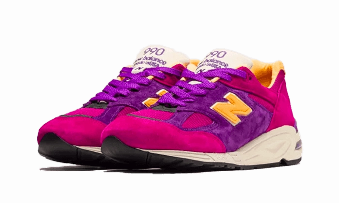 Training Good Support 990v2 Made in USA Teddy Santis Purple Yellow