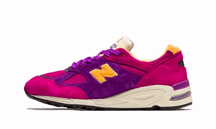 990v2 Made in USA Teddy Santis Purple Yellow Hyper Durable Outsole