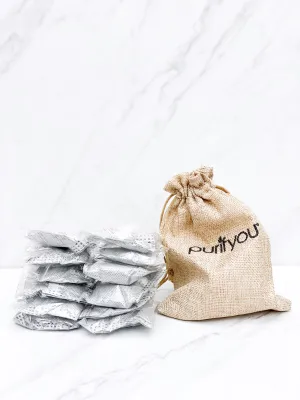 Activated Bamboo Charcoal Bags (12pcs/set) Purifyou®