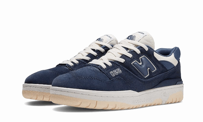 Sneaker Trends 550 Natural Indigo Suede