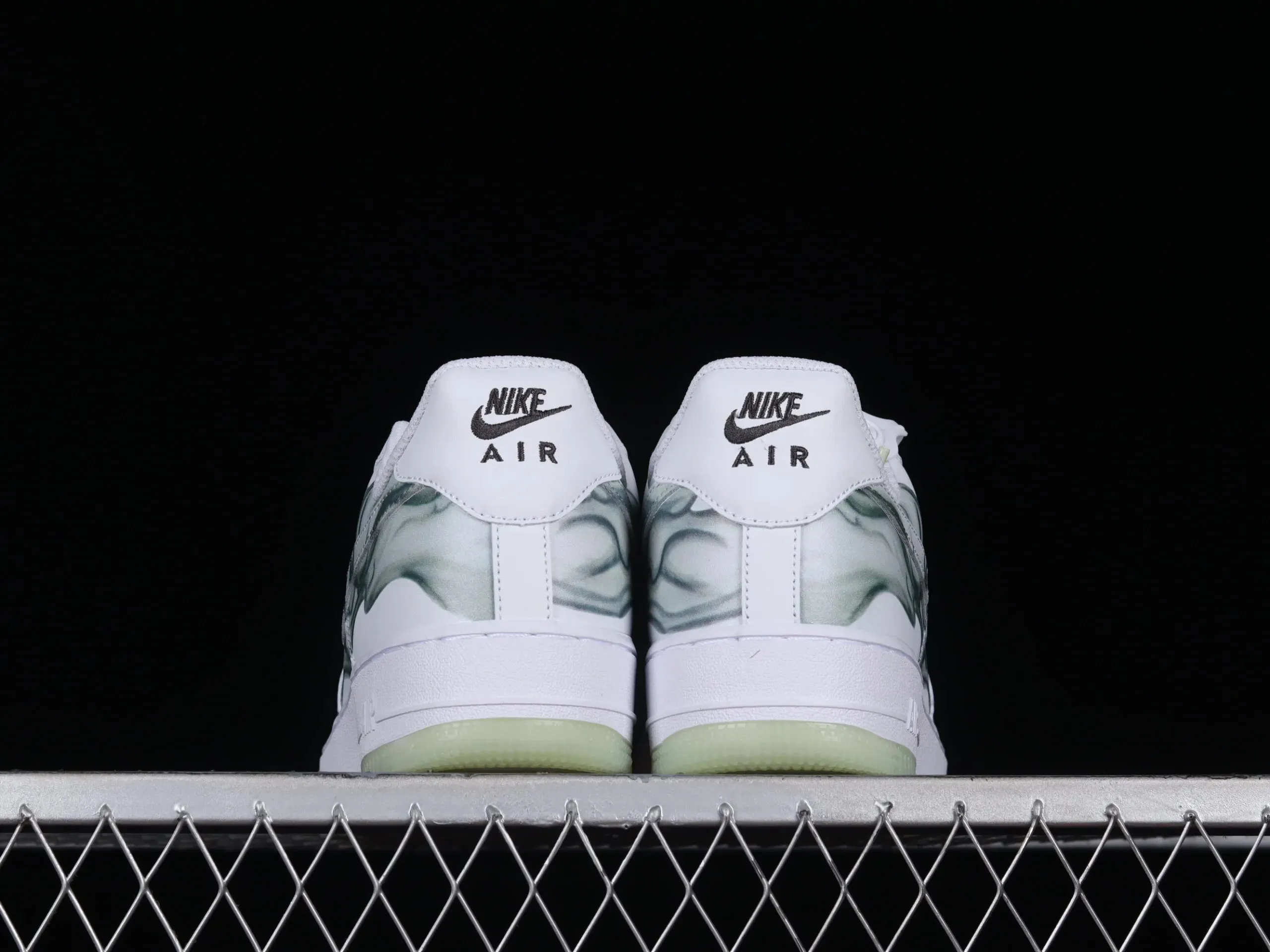 Memory Foam Insert Nike Air Force 1 Low Squelette Halloween