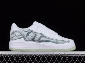 Nike Air Force 1 Low Squelette Halloween Seamless Upper Engineering