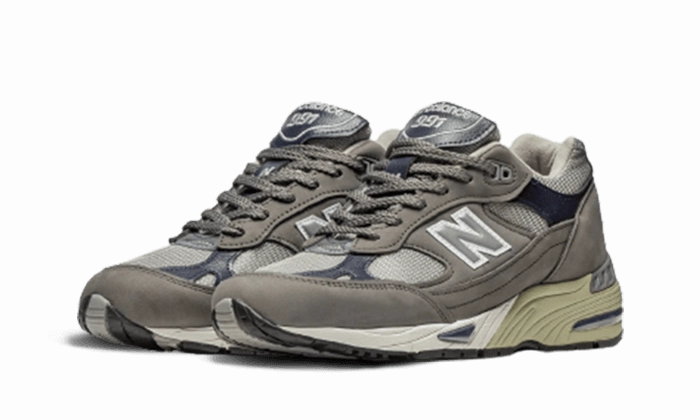 Padded Power New Balance 991 Made In UK Castlerock Navy