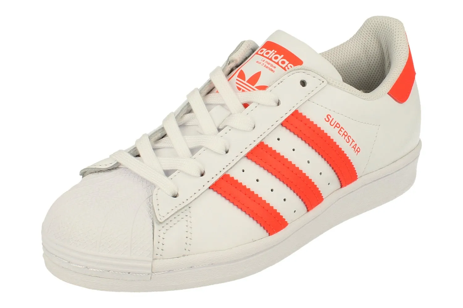 bulky - feature shoes leather sole shoes Adidas Originals Superstar Junior Trainers Sneakers FW3978