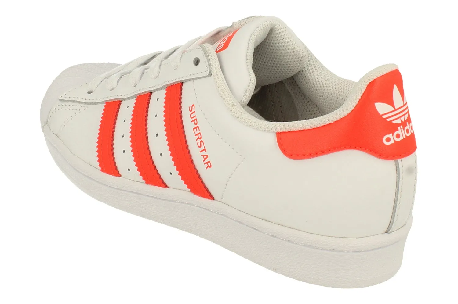 Adidas Originals Superstar Junior Trainers Sneakers FW3978 leather - upper - quality shoes air - filled - feature shoes