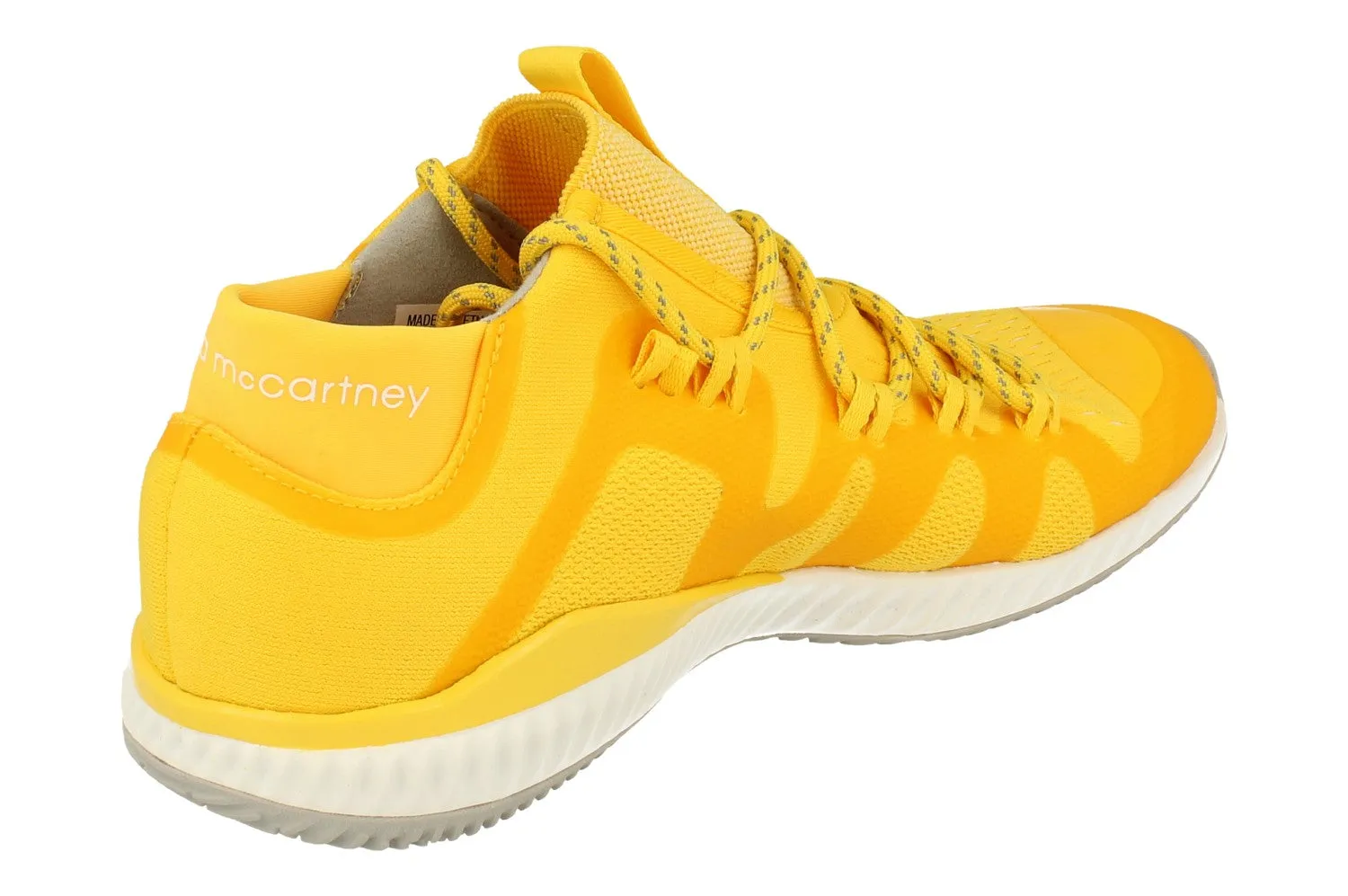 traction - enhanced sole shoes Adidas Stella McCartney CrazyTrain Bounce Mid Sneakers BB4899