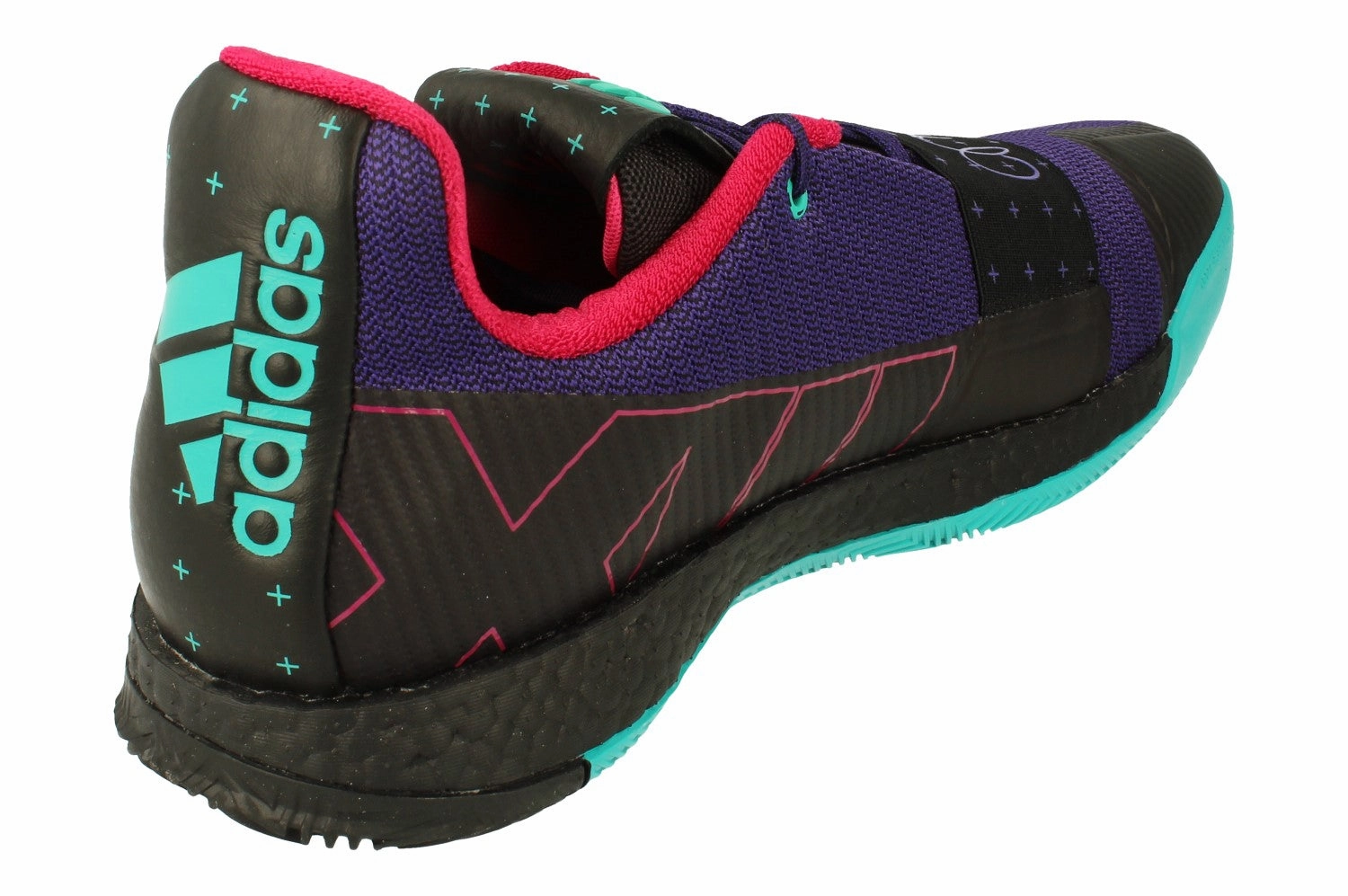 mesh - upper - material - breathability shoes badminton shoes Adidas Harden Vol.3 Mens Basketball Trainers Sneakers B42005