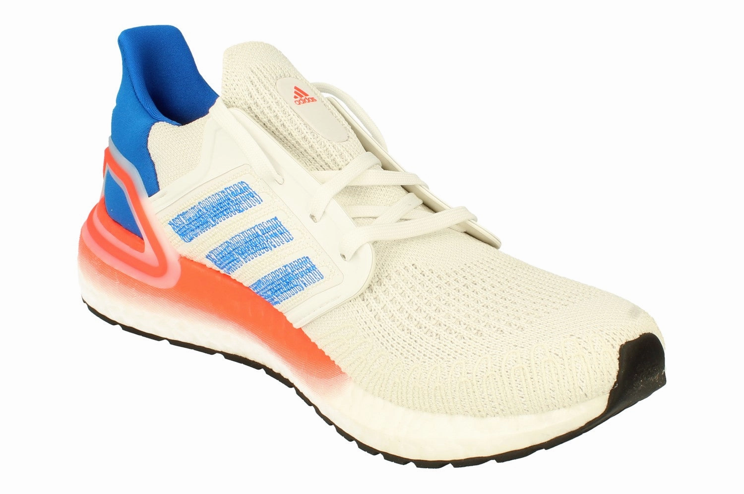 outdoor running shoe components Speed Traction Adidas Ultraboost 20 Mens Sneakers EG0708
