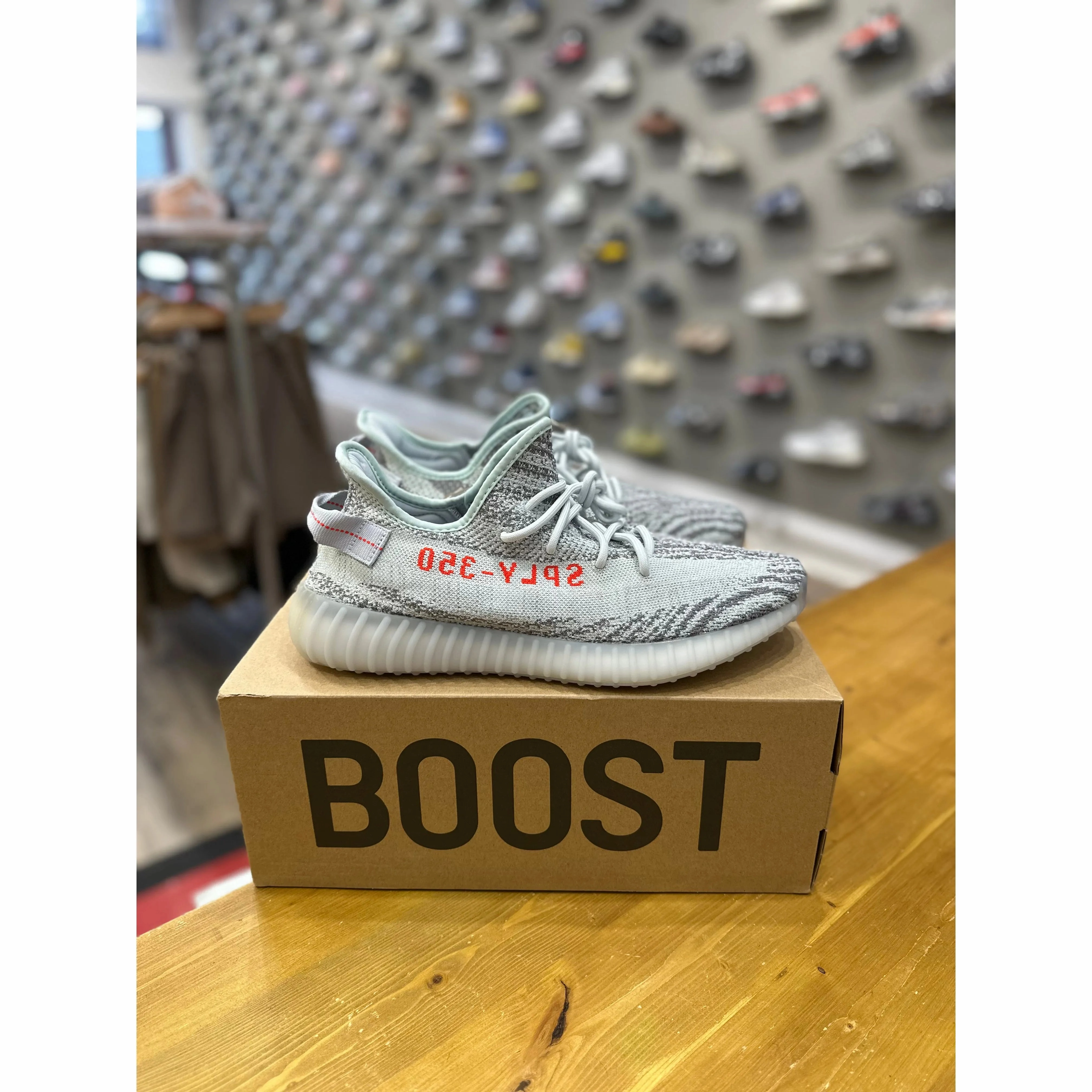 Dirt Hike Joy Step adidas Yeezy Boost 350 V2 Blue Tint
