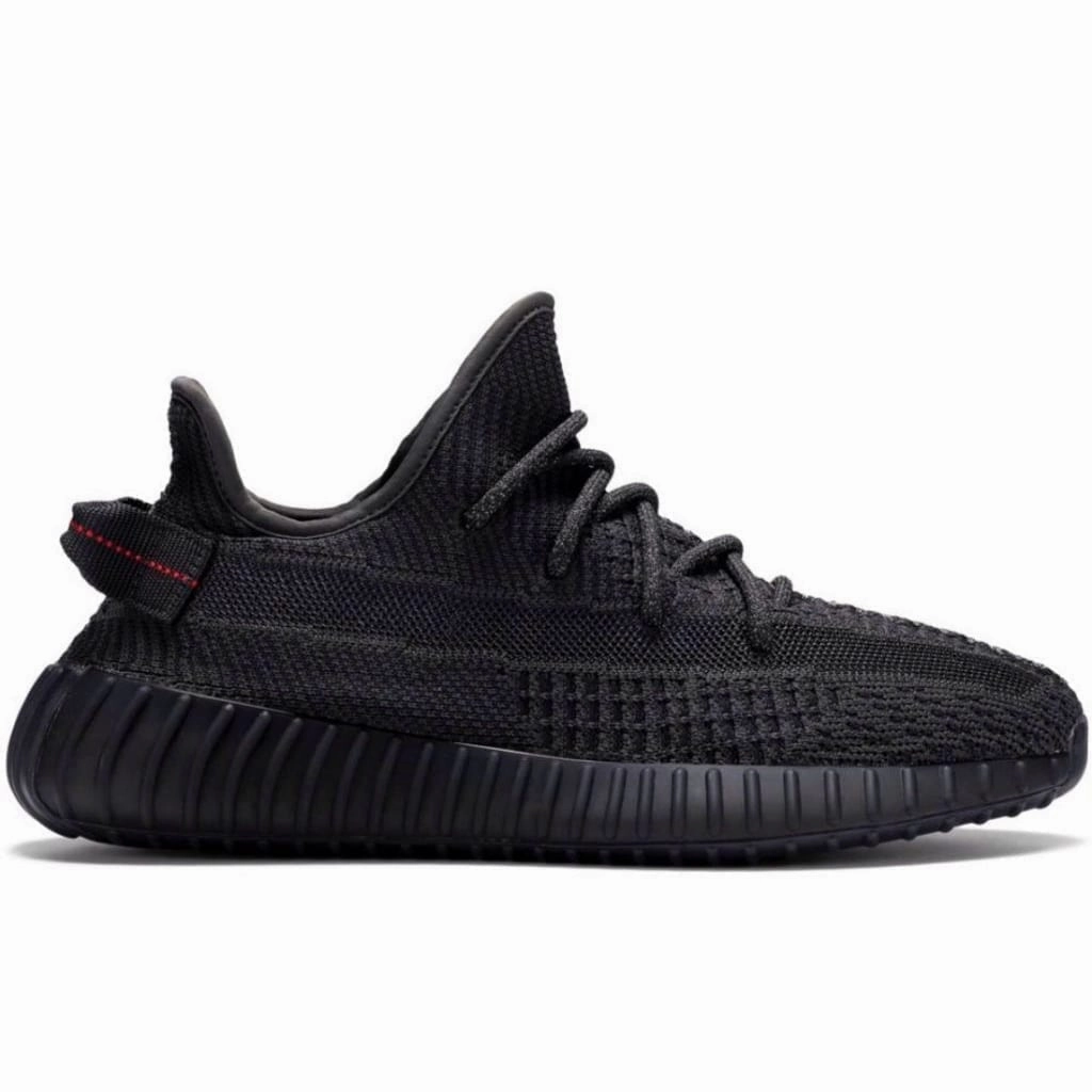 Adidas Yeezy Boost 350 V2 Static Black Reflective Moon Hike Fun Step