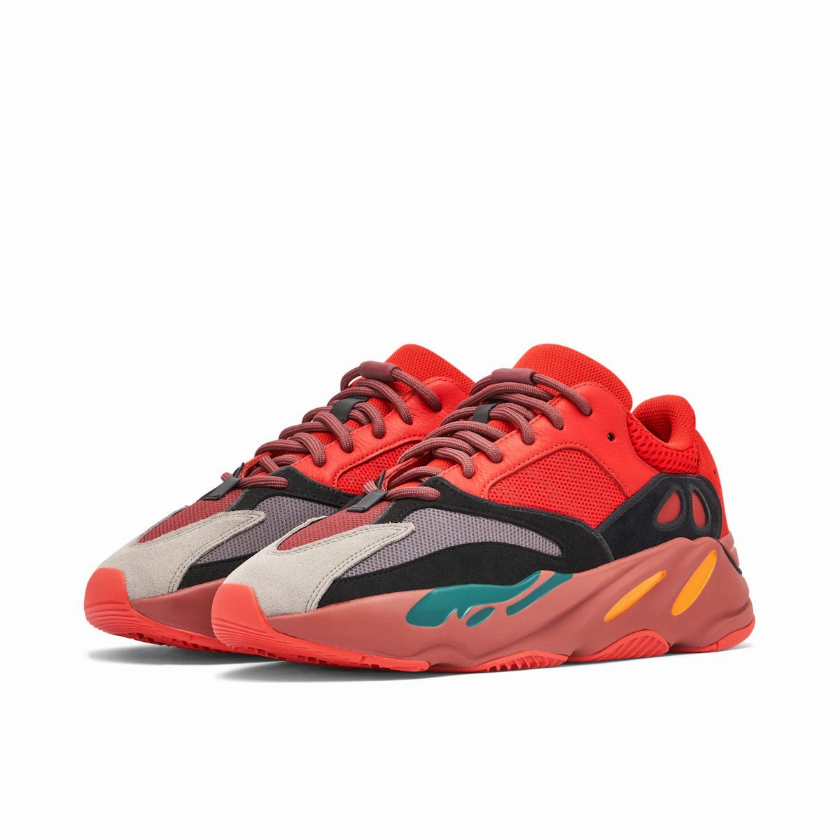 adidas Yeezy Boost 700 Hi-Res Red Travel Snap Guide Hike
