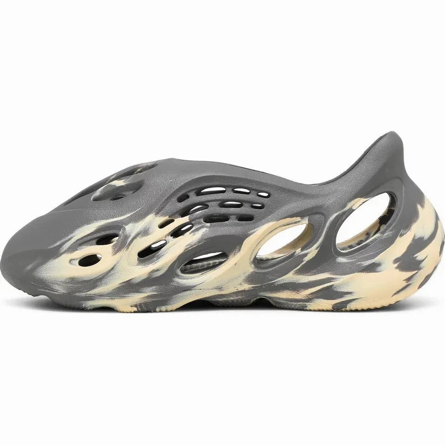 Heat Proof Leather Adidas Yeezy Foam RNR MXT Moon Gray