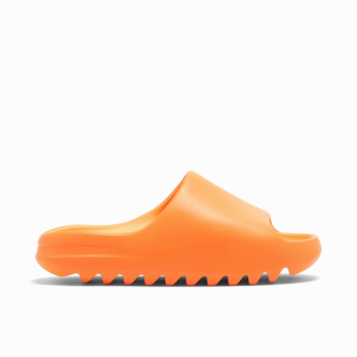 adidas Yeezy Slide Enflame Orange Platform Sole Sprint Walk