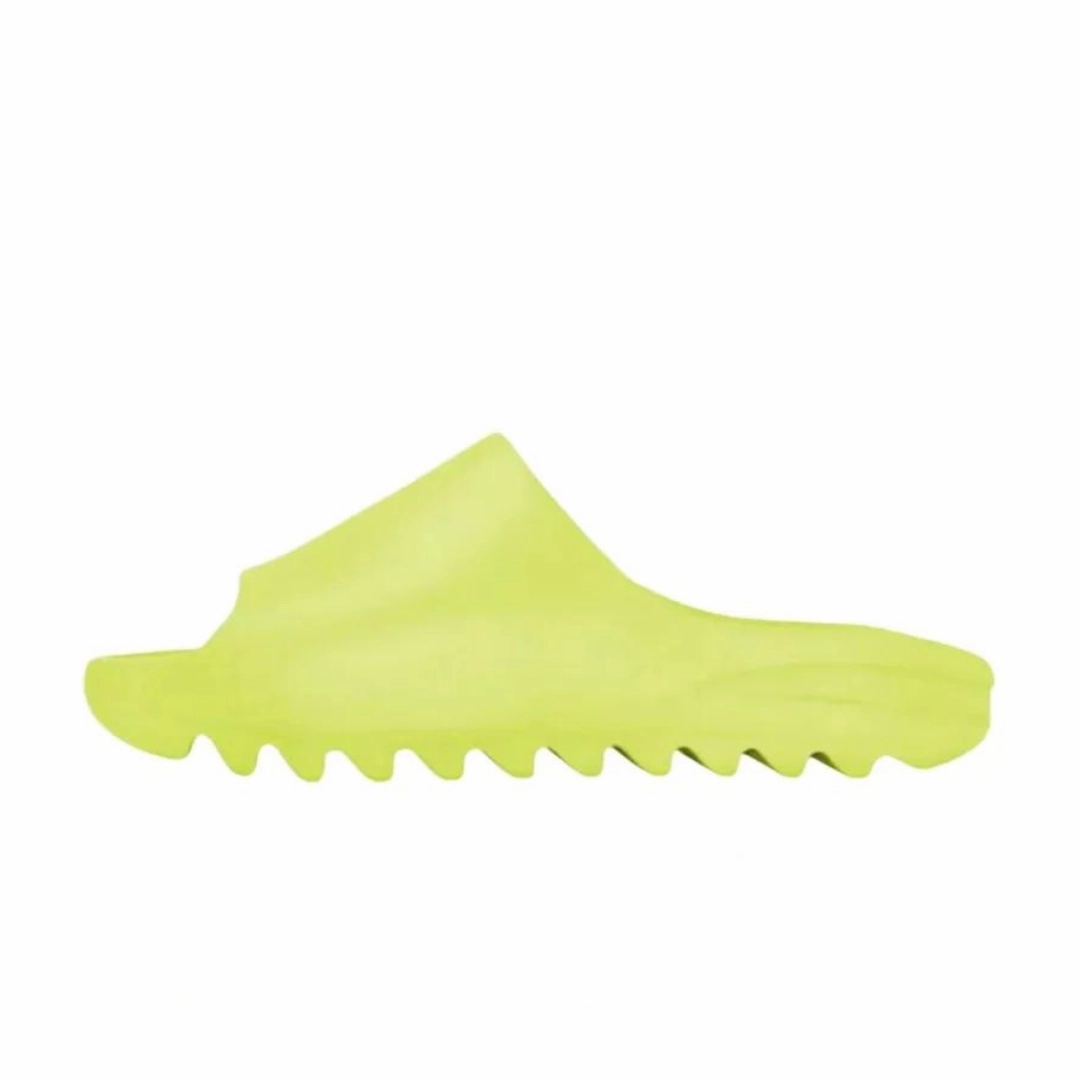 Adidas Yeezy Slide Green Glow Walk Comfort