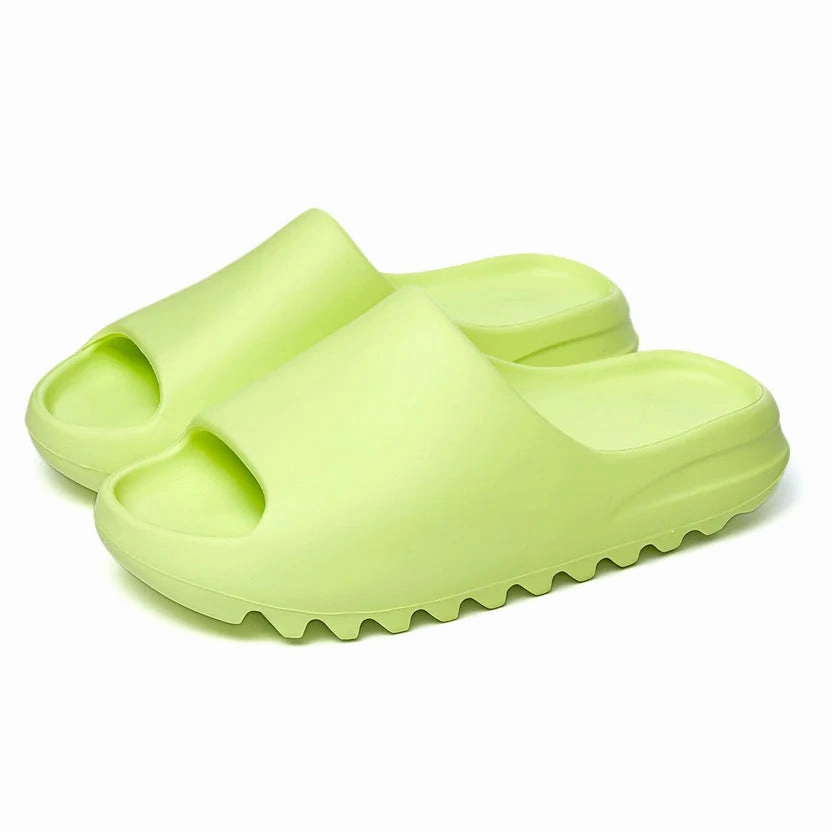 Flex Hike Adidas Yeezy Slide Green Glow
