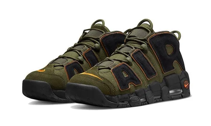 minimalist running gear Air More Uptempo '96 Cargo Khaki