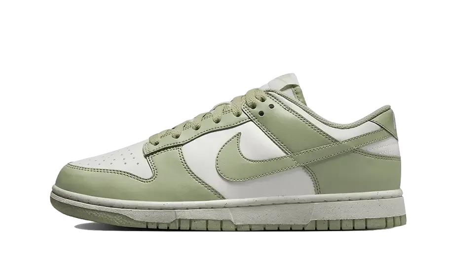 Dunk Low Next Nature Olive Aura running in groups spandex shoes