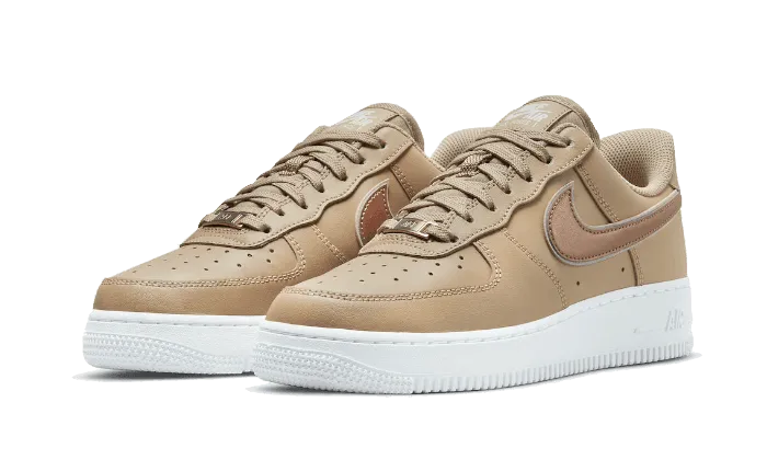 Synthetic - Upper Air Force 1 Low '07 Hemp Metallic Rose Gold