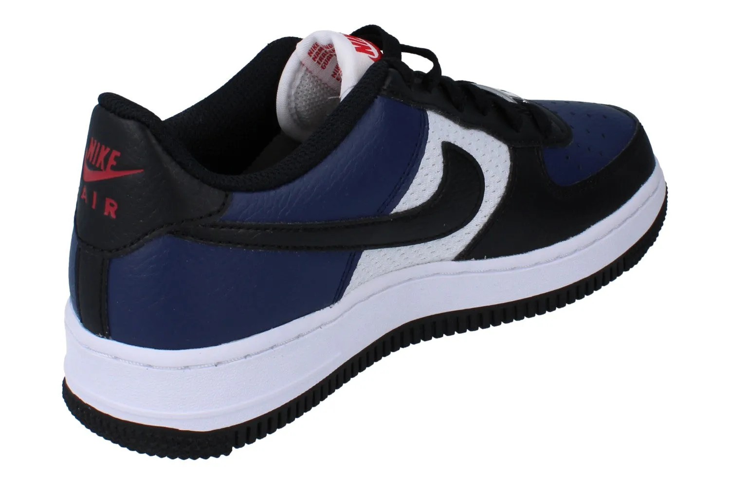 Nike Air Force 1 GS Trainers Hj9201  400 Logoed branding Solo