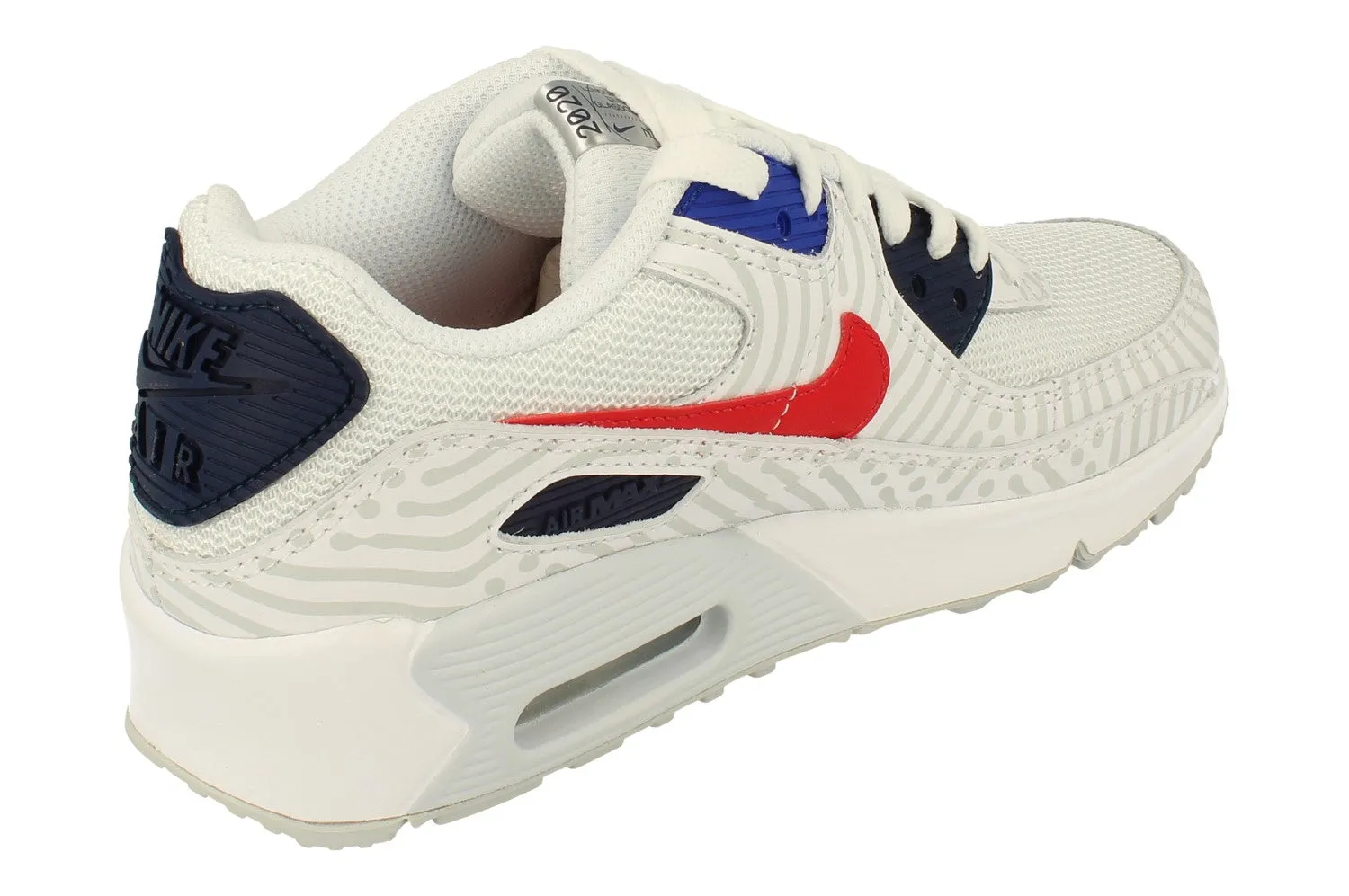 smooth - surface running shoes Air Circulation Nike Air Max 90 GS CZ8650 100