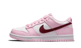 Low Impact Sole Trail Usage Nike Dunk Low Pink Red White