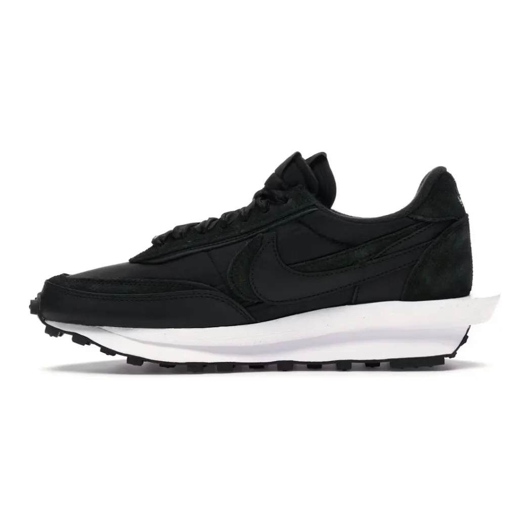 Nike LD Waffle Sacai Black Nylon Toe box padding foam - cushioned shoes