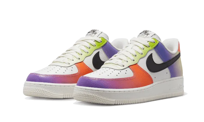 Ultra-soft wear Durable piece Nike Air Force 1 Low '07 Multi-Color Gradient