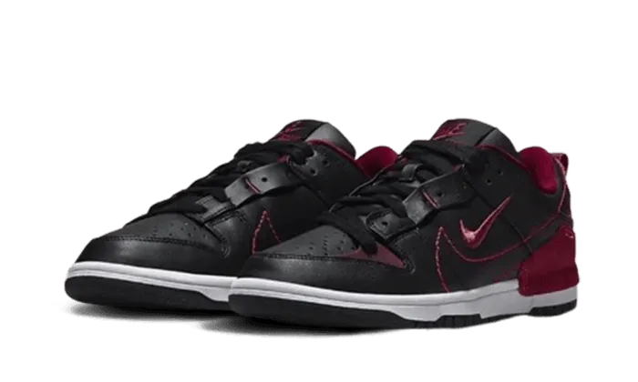 Dunk Low Disrupt 2 Black Dark Beetroot race - day running shoes