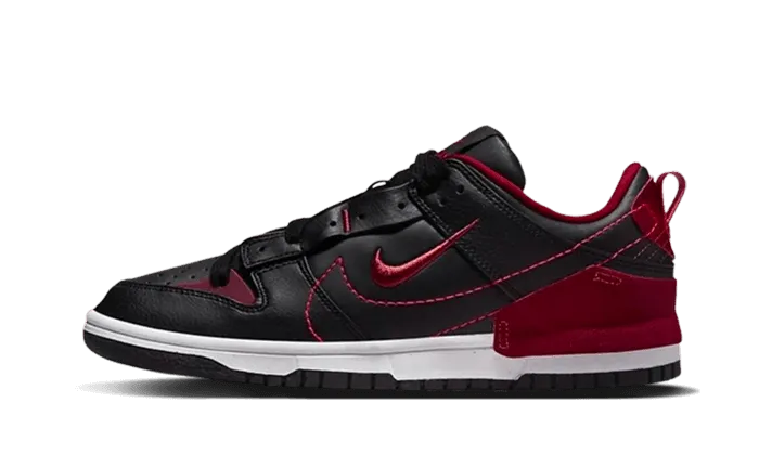Dunk Low Disrupt 2 Black Dark Beetroot durable waterproof shoes