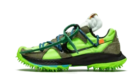 Zoom Terra Kiger 5 Off-White Volt Air Cushioning Durable outsole