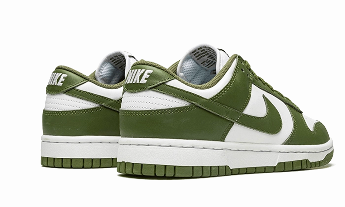 Nike Dunk Low Medium Olive Running Shoes Eco Friendly Recycled Materials