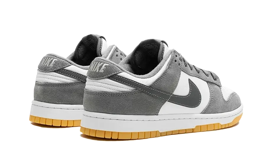 Shock   Resistant Padded look Nike Dunk Low Smoke Grey Gum 3M Swoosh