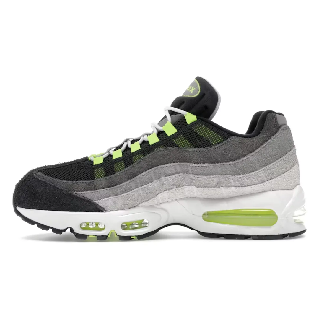 forest running wear arch - support - system - stability shoes Nike Air Max 95 OG Reverse Gradient Neon
