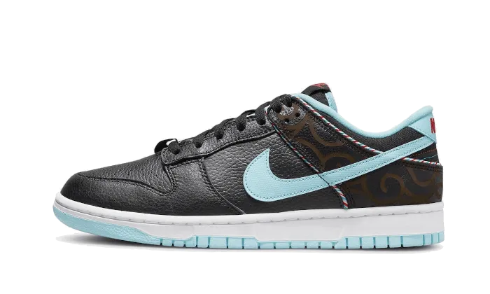 Nike Dunk Low SE Barber Shop Black Retro-inspired cushioning Ventilated Midsole