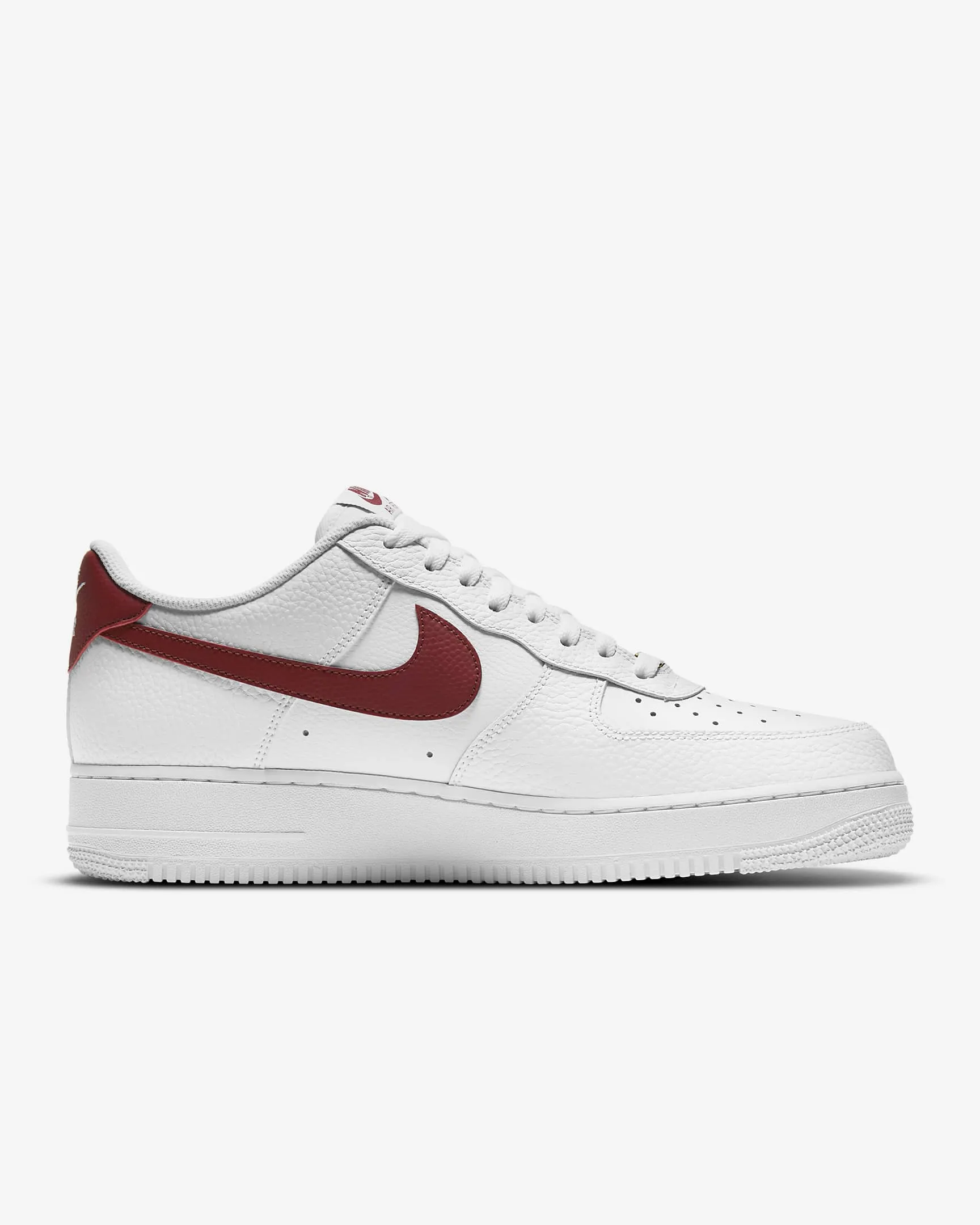 Air Force 1 '07 Low "White Team Red" vegan shoes