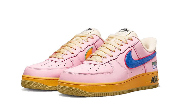 heel - strike shoes amateur athletes' shoes Air Force 1 Low '07 Feel Free Let's Talk
